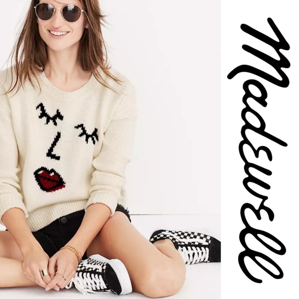 Madewell Making Faces Sweater